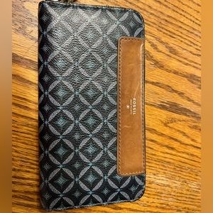 Large Fossil wallet